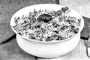 Vegetable biryani