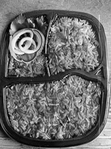 Triple Schezwan Rice Chicken
