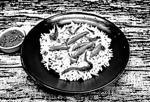 Chilli Burnt Garlic Rice                                 