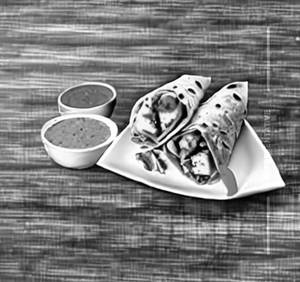 Masala Paneer Tikka Roll