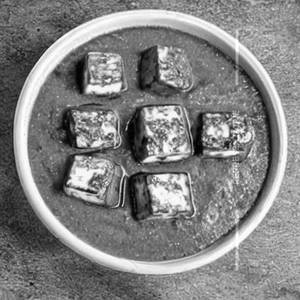 Paneer in Green Coriander Sauce