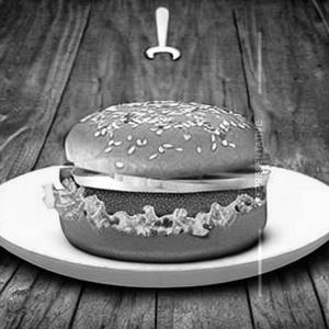 Veggie cheese burger