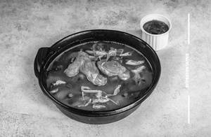 Chicken Burnt Garlic Hot Pot Rice