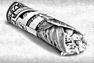 Schezwan Cheese Frankie