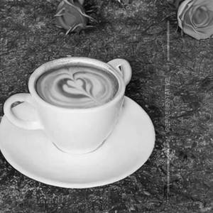 Rose latte
