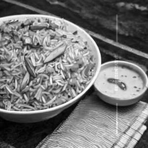 Jain Manchow Fried Rice