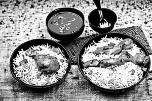 Chicken triple rice
