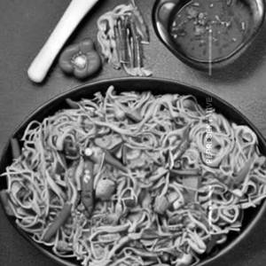 Mix Veg Garlic Noodles