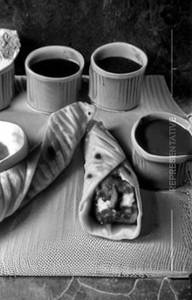 Chilly Paneer Rolls