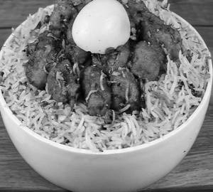 Boneless Chilli Chicken Dum Biryani