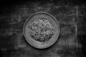 Mushroom Schezwan Noodles