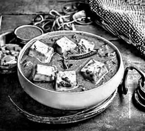 Paneer dhaniya adhraki