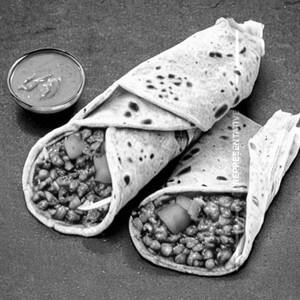 Moong Dal Wrap