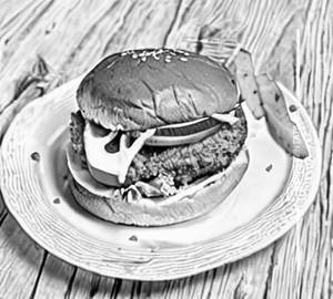 Chicken Kheema Burger