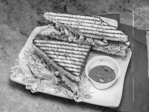 Chicken tikka sandwich