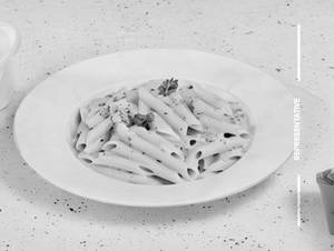 Penne White Sauce Pasta  [Veg]