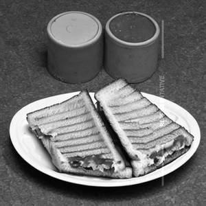 Pan-Fried Mushroom Sandwich