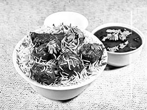 Mutton H.K Special Biryani