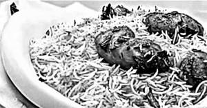 Memoni chicken biryani