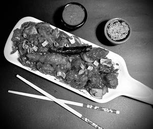 Fish Garlic Pepper (dry)