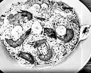 Prawns biryani