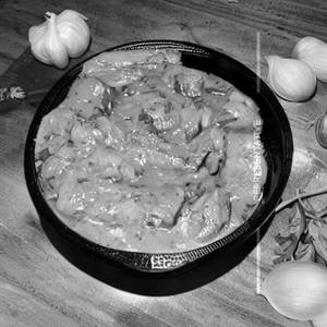 Chicken Green Butter Garlic