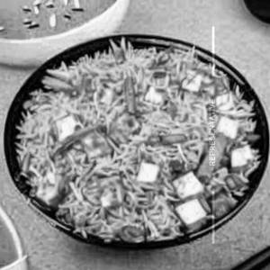 Paneer Manchow Rice