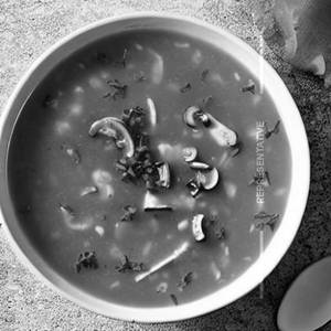 Veg mushroom soup