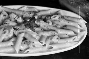 Chicken Penne Pasta White Sauce