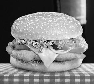 Aalu tikki burger