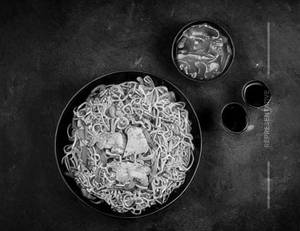 Chicken Pan Fried Noodles