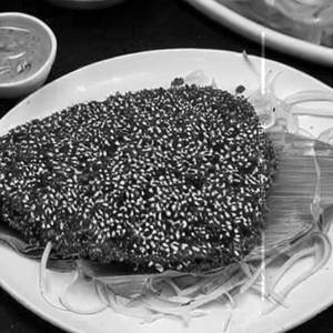Crispy Sesame Fish (Bhetki)