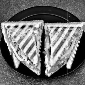 Cheese Veg Grilled Sandwich