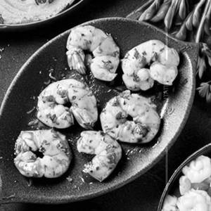 Butter Garlic Prawns