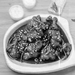 Ginger chicken dry