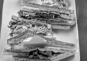 Chicken American Club Sandwich
