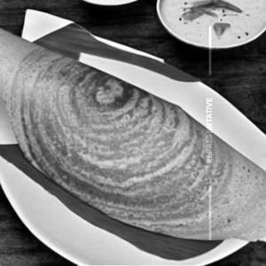 Chilli Garlic Dosa Plain