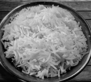 Plain rice