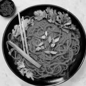 Beetroot noodles