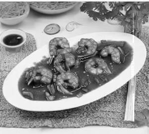 Prawns in Manchurian Sauce