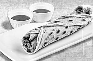 Chatapati chaap roll