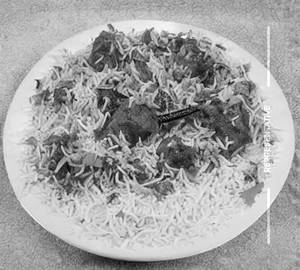 Leaf Mutton Briyani