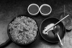 Schezwan Mutton Fried Rice 