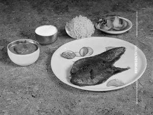 Pomfret Rawa Fry