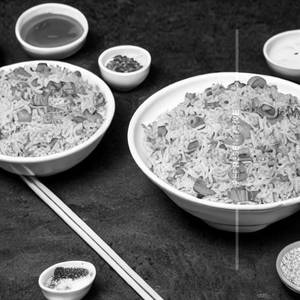 Burnt Garlic Fried Rice