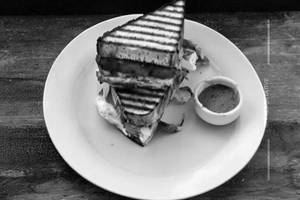 Tandoori Paneer Grilled Cheese Sandwich