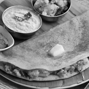 Onion Masala Dosa