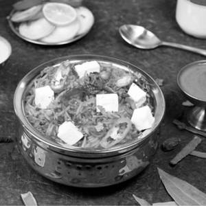Matka Veg Paneer Biryani