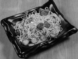 Veg Manchurian Noodles