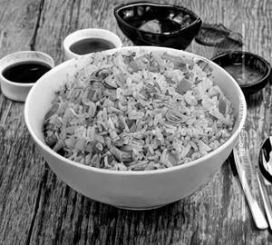 Chilly  garlic  fried rice